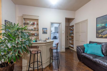 Sala de apartamento à venda com 2 quartos, 95m² em Cidade Jardim, Belo Horizonte