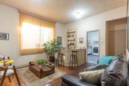 Sala de apartamento à venda com 2 quartos, 95m² em Cidade Jardim, Belo Horizonte