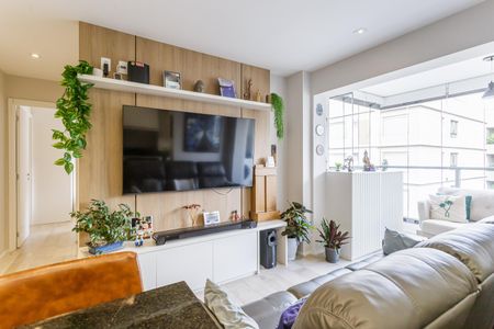 Sala de apartamento à venda com 2 quartos, 64m² em Indianópolis, São Paulo