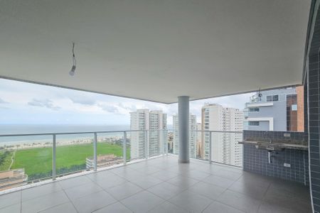 varanda  de apartamento para alugar com 3 quartos, 110m² em Enseada, Guarujá