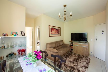 SALA de apartamento à venda com 2 quartos, 56m² em Alto dos Pinheiros, Belo Horizonte