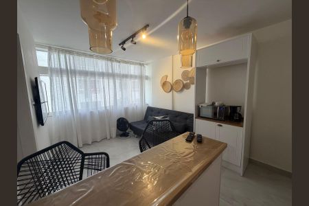 Cozinha de apartamento para alugar com 1 quarto, 36m² em Centro, Rio de Janeiro