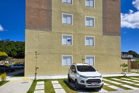 Apartamento para alugar com 50m², 2 quartos e 1 vaga Apartamento para alugar com 50m², 2 quartos e 1 vagaFachada do bloco + placa