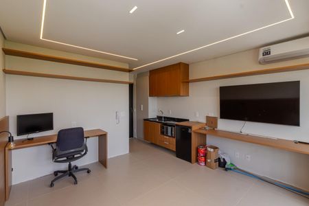 Studio para alugar com 25m², 1 quarto e sem vaga Studio para alugar com 25m², 1 quarto e sem vagaStudio