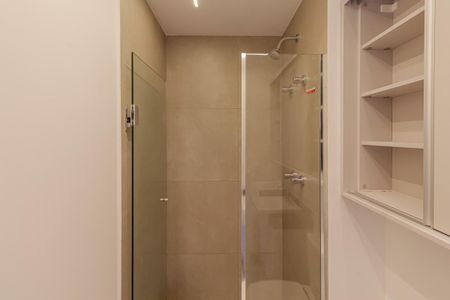 Studio para alugar com 25m², 1 quarto e sem vaga Studio para alugar com 25m², 1 quarto e sem vagaBanheiro