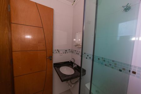 Casa de condomínio à venda com 162m², 3 quartos e 2 vagas Casa de condomínio à venda com 162m², 3 quartos e 2 vagasBanheiro da Área gourmet