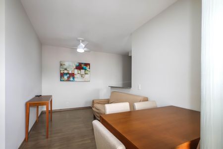 Sala de apartamento à venda com 2 quartos, 56m² em Vila Caraguata, São Paulo