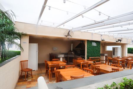 Apartamento à venda com 56m², 2 quartos e 1 vagaChurrasqueira