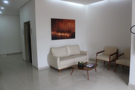 Apartamento à venda com 83m², 3 quartos e 2 vagasHall social