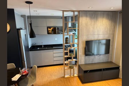 Sala de apartamento à venda com 1 quarto, 33m² em Vila Monte Alegre, São Paulo