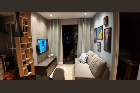 Sala de apartamento à venda com 1 quarto, 33m² em Vila Monte Alegre, São Paulo