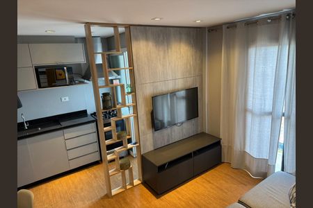 Sala de apartamento à venda com 1 quarto, 33m² em Vila Monte Alegre, São Paulo