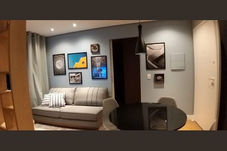 Sala de apartamento à venda com 1 quarto, 33m² em Vila Monte Alegre, São Paulo