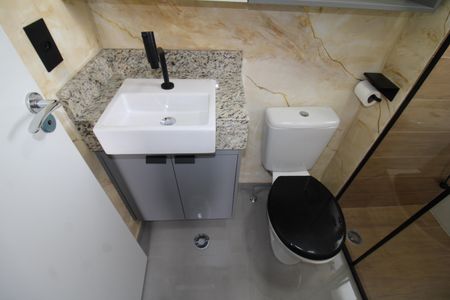 Studio para alugar com 27m², 1 quarto e sem vagaBanheiro