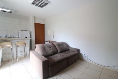 Sala de apartamento para alugar com 1 quarto, 49m² em Jardim Botânico, Ribeirão Preto