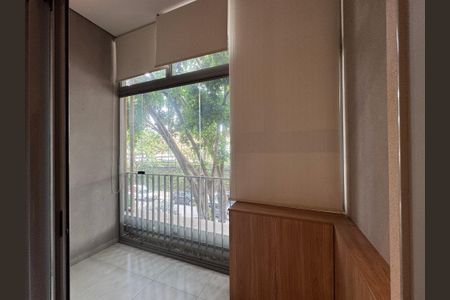 Apartamento para alugar com 24m², 1 quarto e sem vagaVaranda