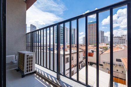 Studio - Varanda de apartamento para alugar com 1 quarto, 25m² em Pinheiros, São Paulo