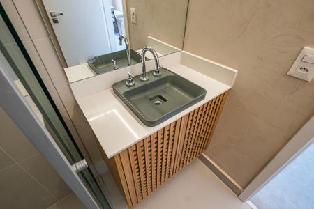 Apartamento para alugar com 25m², 1 quarto e sem vaga Apartamento para alugar com 25m², 1 quarto e sem vagaBanheiro