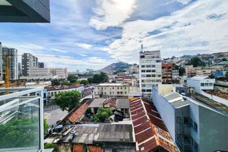 Vista de kitnet/studio para alugar com 1 quarto, 33m² em Santo Cristo, Rio de Janeiro