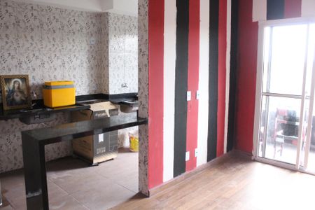 Sala de apartamento para alugar com 2 quartos, 59m² em Jardim Belizário, Cotia