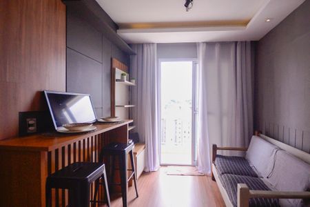Sala/Cozinha   de apartamento para alugar com 1 quarto, 29m² em Sacoma, São Paulo