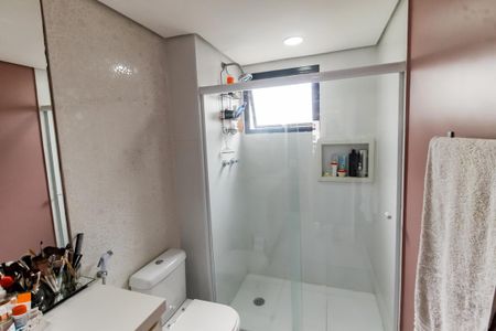 Apartamento à venda com 162m², 4 quartos e 3 vagasBanheiro da Suíte 1 - chuveiro