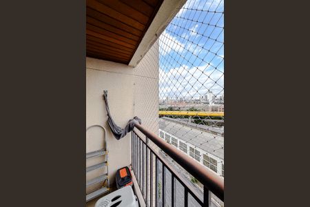 Varanda da Sala de apartamento para alugar com 2 quartos, 48m² em Ipiranga, São Paulo