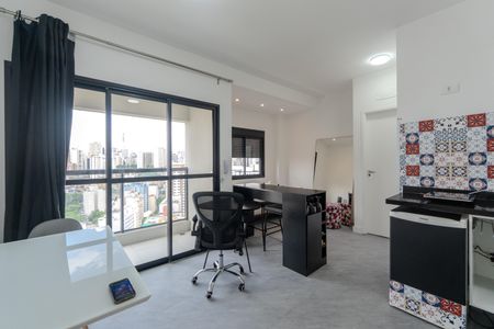 Sala de apartamento à venda com 1 quarto, 37m² em Bela Vista, São Paulo
