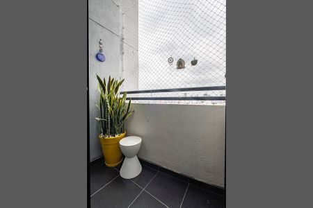 Sala/Cozinha - Varanda de apartamento à venda com 1 quarto, 49m² em Pinheiros, São Paulo