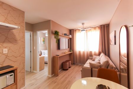 Sala/Cozinha de apartamento para alugar com 2 quartos, 35m² em Brás, São Paulo