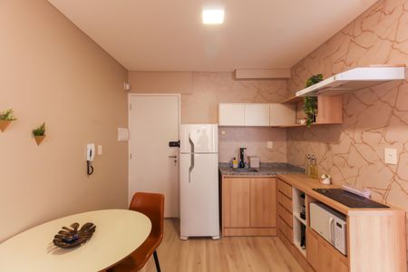 Sala/Cozinha de apartamento para alugar com 2 quartos, 35m² em Brás, São Paulo