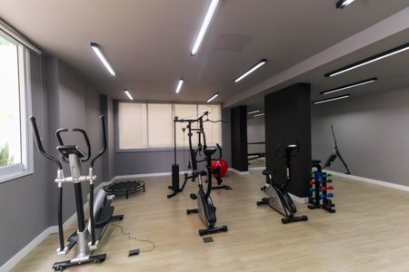 Apartamento para alugar com 35m², 2 quartos e sem vaga Apartamento para alugar com 35m², 2 quartos e sem vagaÁrea comum - Academia