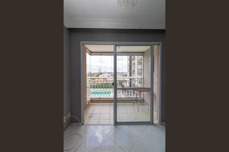 Varanda da Sala de apartamento para alugar com 3 quartos, 64m² em Vila Leonor, São Paulo