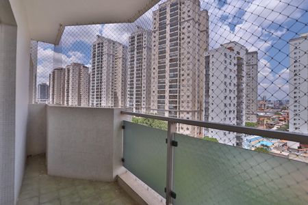 Sacada de apartamento à venda com 3 quartos, 107m² em Belenzinho, São Paulo