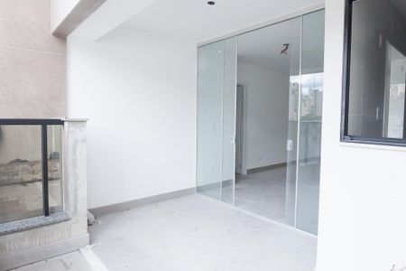 Varanda da Sala de apartamento à venda com 2 quartos, 77m² em Gutierrez, Belo Horizonte