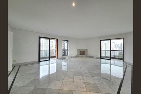 Sala de apartamento para alugar com 4 quartos, 260m² em Indianópolis, São Paulo