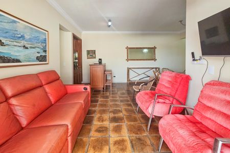 Sala de apartamento para alugar com 2 quartos, 120m² em Loteamento Joao Batista Juliao, Guarujá