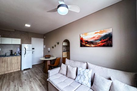 Sala de apartamento para alugar com 2 quartos, 45m² em Brás, São Paulo