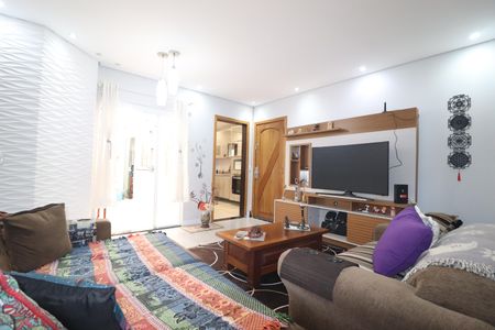Sala de apartamento à venda com 3 quartos, 83m² em Vila Guiomar, Santo André