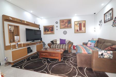 Sala de apartamento à venda com 3 quartos, 83m² em Vila Guiomar, Santo André