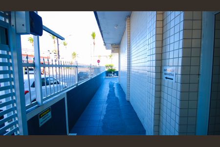 Área comum de kitnet/studio para alugar com 1 quarto, 28m² em Guilhermina, Praia Grande