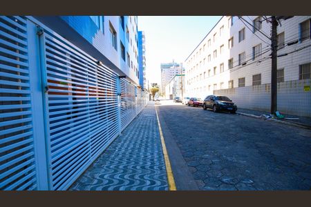 Fachada de kitnet/studio para alugar com 1 quarto, 28m² em Guilhermina, Praia Grande