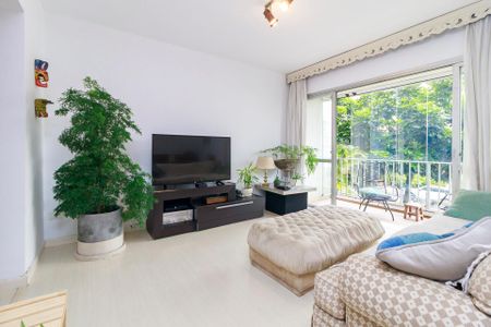 Sala de apartamento para alugar com 3 quartos, 134m² em Campo Belo, São Paulo