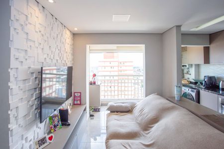 Sala de apartamento à venda com 2 quartos, 56m² em Centro, Diadema