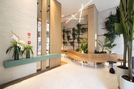 Studio para alugar com 24m², 1 quarto e sem vaga Studio para alugar com 24m², 1 quarto e sem vagaHall
