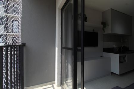 Varanda de apartamento à venda com 1 quarto, 26m² em Vila Olímpia, São Paulo
