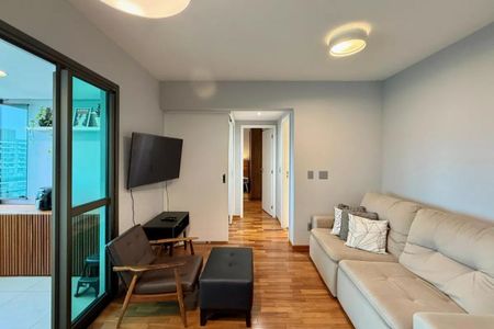 Foto 02 de apartamento à venda com 2 quartos, 64m² em Brooklin, São Paulo