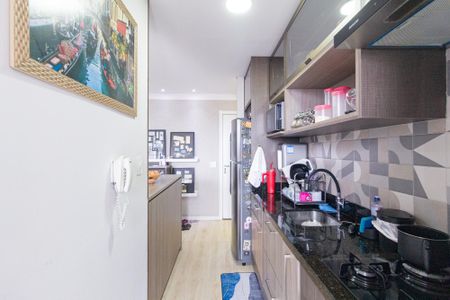 Apartamento à venda com 60m², 2 quartos e 1 vagaCozinha e área de serviço