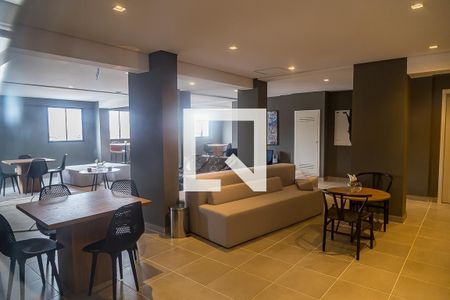 Apartamento para alugar com 43m², 2 quartos e 1 vagaÁrea comum - Salão de festas