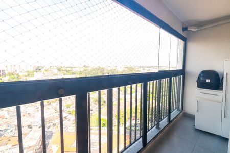 Sacada da Sala de apartamento à venda com 2 quartos, 43m² em Vila Mira, São Paulo